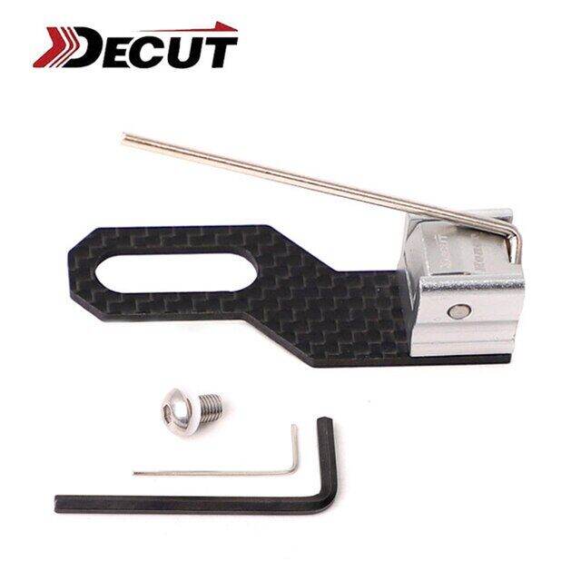 Decut Recurve Bow Arrow Rest Adjustable Backside Arrow Stand Aluminum