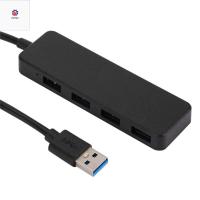 P9YN2แบบพกพาสำหรับแปลงแล็ปท็อปแท็บเล็ตพีซีความเร็วสูง USB 3.0อะแดปเตอร์ USB อุปกรณ์คอมพิวเตอร์ฮับ3.0 USB ฮับ4พอร์ต USB ฮับแท่นวางมือถือตัวแยกฮับ USB