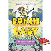 Bestseller &amp;gt;&amp;gt;&amp;gt; (หนังสือใหม่)พร้อมส่ง The First Helping : Lunch Lady and the Cyborg Substitute / Lunch Lady and the League of Librarians (Lunch Lady) [Hardcover]