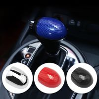 Carbon Fiber Car Gear Shift Knob Gear Head Cover Case For Kia Sportage 3 Cerato K3 Forte Sorento 2011 2012 2013 2014 2015 2016