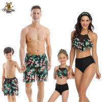 2021 Summer Family Swimsuit Mommy And Me Clothes Mom Father Son Mother And Daughter Bikini Beach Shorts Couple Matching Swimwear