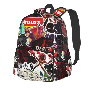 Backpack Doors Roblox Figure Escape The Door Backpack Men's and