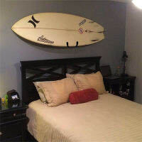 Surfboard SUP Wall Mount Rack Holder ที่วางเซิร์ฟน้ำที่ทนทาน Sport Storage Metal