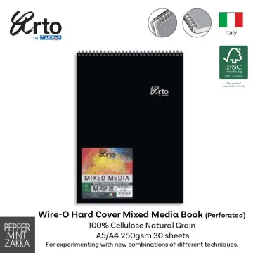 Big Format] Arto A3/A4 Hard Cover Sketch Book 1PCS - 120pages