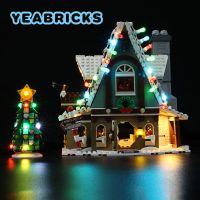 【ร้อน】 YEABRICKSLightfor 10275 Elf ClubBuilding Blocks Set (ไม่รวมรุ่น) สำหรับเด็กของขวัญ