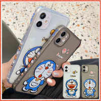 Casetify! เคสใสขอบเหลี่ยม  ลายแถบข้าง Doraemon เคสกันกระแทกแบบใส Case IPhone 11 Pro Max เคสไอโฟนxsmax เคส Apple i Phone 6s 8 Xr เคสi11 XS 6 7 plus เคสไอโฟน7พลัส 12pro iPhone11 12 Mini เคสi12 X เคสไอโฟน12pro โดเรม่อน SE 2020 เคสไอโฟน11