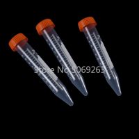 【YF】♂❏  100pcs/lot 10ml Plastic Tubes with Caps Vials Centrifuge Tube Microcentrifuge Sharp-bottomed Screw Cap