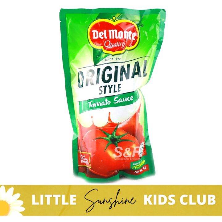 Del Monte Original Style Tomato Sauce 1kg Lazada PH