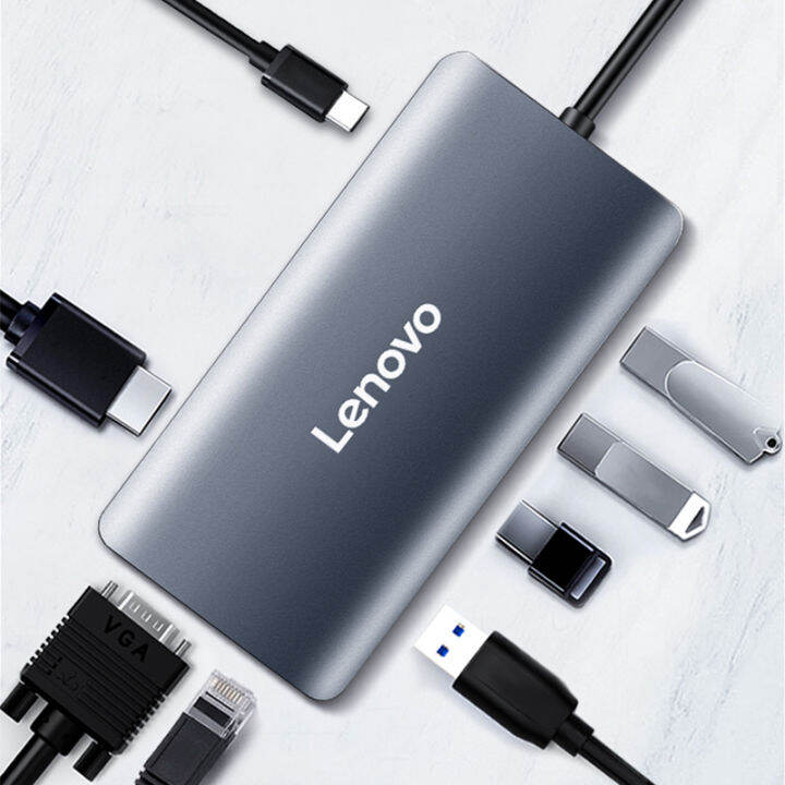 Lenovo TypeC docking station expands Yoga Duet PC tablet 2in1 laptop