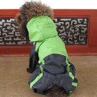 Dog Clothes Rain Snow Coats Waterproof Raincoats 4 Legs Raincoat for Small Medium Large Dogs 899