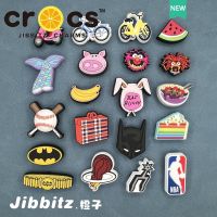 jibbitz cross แท้ หัวเข็มขัดรองเท้า ลายการ์ตูนดอกไม้น่ารัก DIY อุปกรณ์เสริม สําหรับตกแต่งรองเท้า