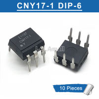 10pcs CNY17-1 DIP-6 CNY17 DIP6 DIP Optical Isolator Photoelectric Coupler new original