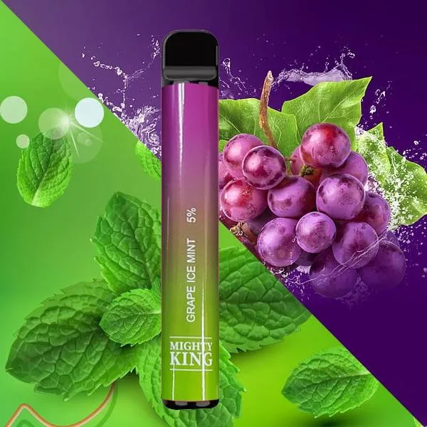 LEGIT MIGHTY KING Puff Bar Plus 800 PUFFS 5 SALTNIC Vape PEN Disposable