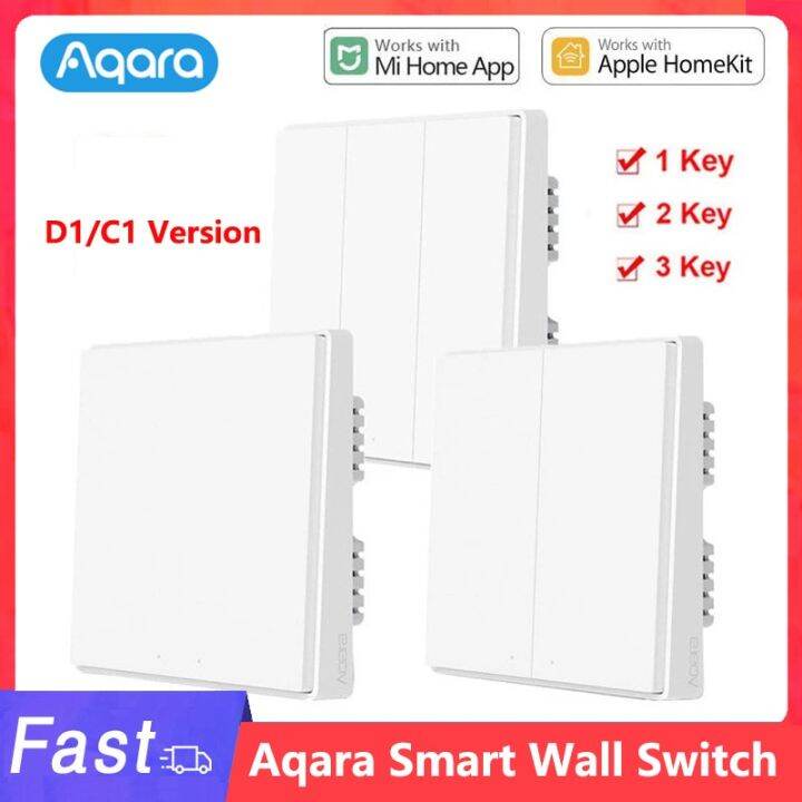 Aqara Wall Switch D1 Zigbee Smart Wireless Key Light Remote Control