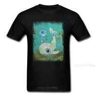 2018 T-Shirt Whale Tshirt Men Tops Shirt Hip Hop T Shirts Fabric Retro Design Clothing Crew Neck 【Size S-4XL-5XL-6XL】