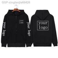 ดู☂เสื้อแจ็คเก็ตพิมพ์ข้อความเสื้อมีฮู้ดแบบซิปผู้ชายผู้หญิงแจ็คเก็ตพิมพ์โลโก้ออกแบบ/ภาพเสื้อกันหนาวแขนยาวส่วนบุคคลของคุณเอง