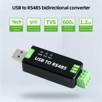 USB เป็น RS485 Serial Port Converter A B- GND Pins Bidirectional Serial Converter ออนบอร์ดทีวีรองรับ Linux Android Win8.187 Xp