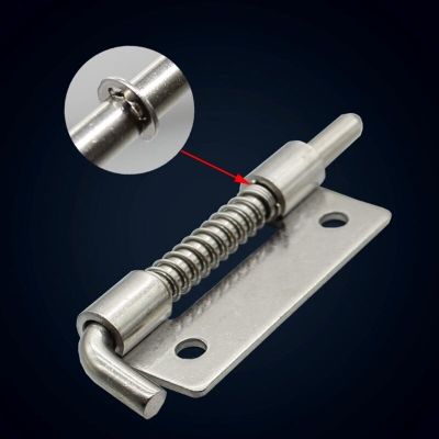 Spring Loaded 304 stainless steel Security Barrel Bolt Latch Tone Latches Door Cabinet Hinges Hardware Cabinets Box car Bolts Door Hardware Locks Meta