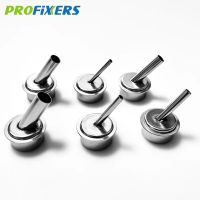 6 PCS/Lot 45 Degree Bent Curved Air Nozzle 3/4/5/7/8/10mm For Quick 861 Hot Air Gun Rework Station Nozzle Replacement