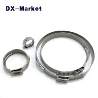 39.3mm-56mm 304 Stainless Steel Single Ear Clamp Clips SUS304 Clamping Band PPR Tube Clamp C014