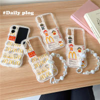 เคสนิ่มลายคลื่น N2ออปโป้ไฟนด์ฝาครอบป้องกันการ์ตูน TPU มีโซ่