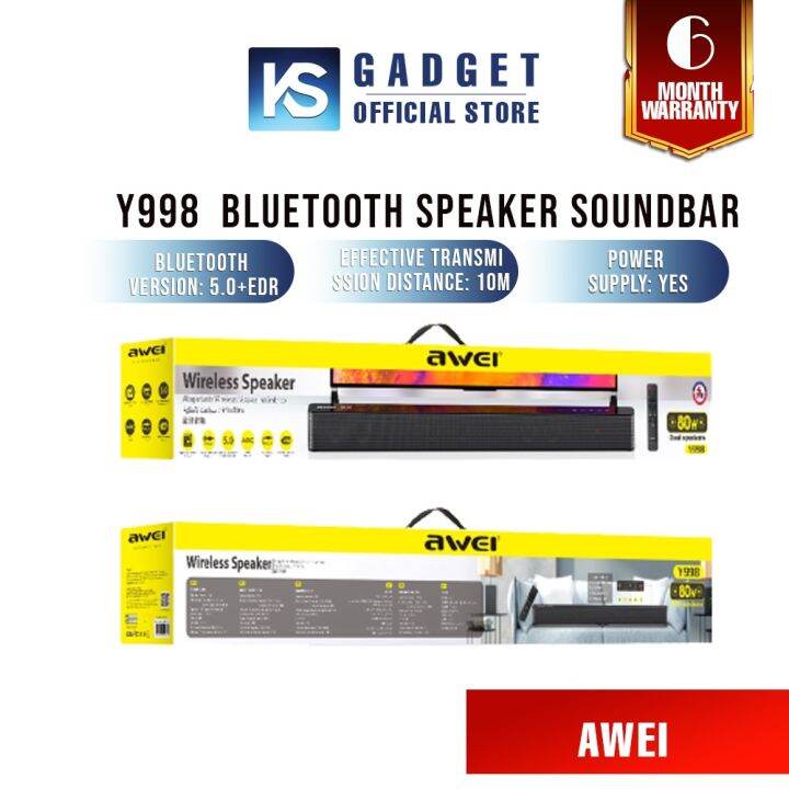 AWEI Y998 Remote control Home Theater Surround with Bluetooth speaker