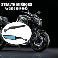 กระจกมองหลังกระจกปรับได้สำหรับ Kawasaki Z900 Z 900 Z1000 Spion Motor ABS กระจกมองหลังแบบสปอร์ตกระจกข้างรถ