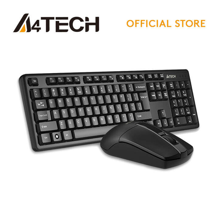 A4Tech 3330N GK3 + G3330N USB Nano Receiver Wireless Keyboard And