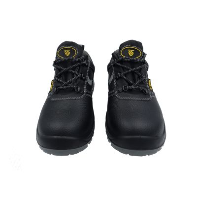 รองเท้านิรภัย SAFETY SHOE WITH DESIGN STERK L-001 BL รองเท้าช่าง รองเท้าเซฟตี้ รองเท้าหัวเหล็ก สีดำ กันแรงกระแทก แข็งแรง ทนทาน มีมาตรฐาน