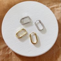 littlegirl gifts-Geometric hoop earrings
