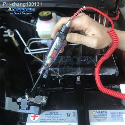 Car Truck Voltage Circuit Tester Auto 3V 6V 12V 24V 36V Tools Car Diagnostic Probe Test Pen Light Bulb Automobile Polarity Pen