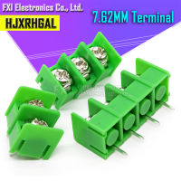 100PCS KF7.62 2P 3P 4P ขั้วต่อสกรู Spliced Pitch 7.62มม. 2PIN 3PIN 4PIN สำหรับ Arduino