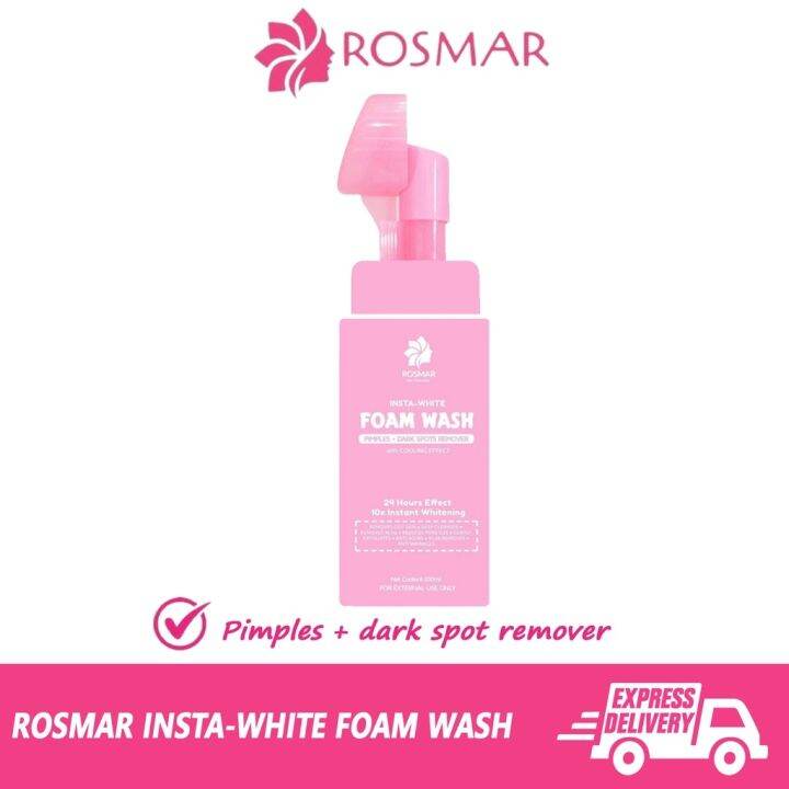 Rosmar Instawhite Foam Wash Lazada PH