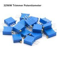 10PCS 3296W potentiometer precision adjustable resistance multi-turn trimming 1K 2K 5K 10K 100K 103 100R Trimmer Potentiometer