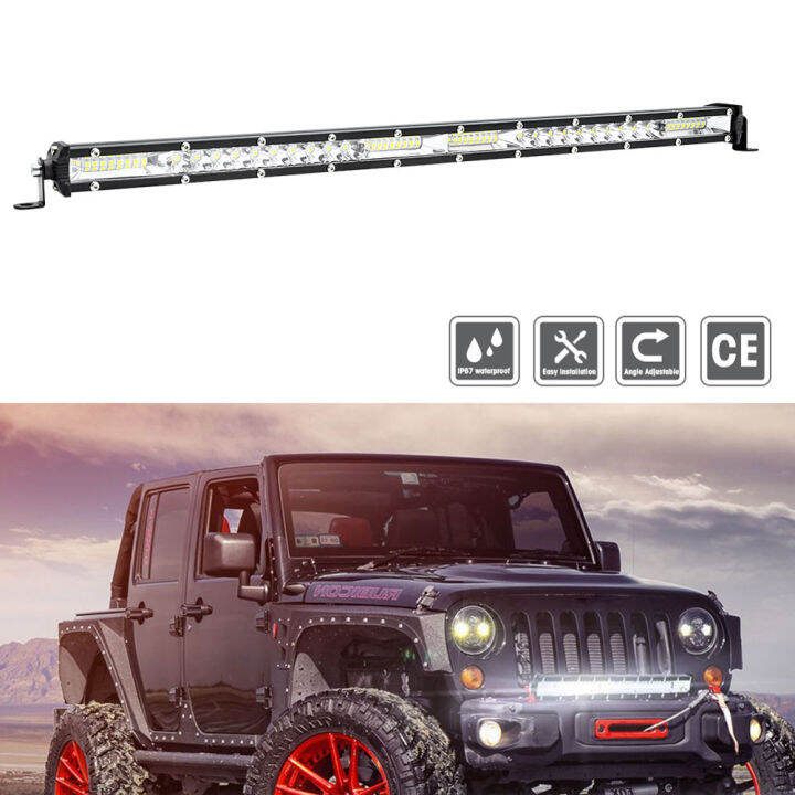 slim-flood-led-bar-ip68กันน้ำผสม-light-strip-6000k-led-light-bar-120w-9-30v-super-bright-สำหรับรถ4x4รถบรรทุก-a-suv-เรือ