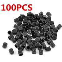 2023 NEW 100pcs Tyre Wheel Stem Air Valve Caps Dust Dustproof Caps Car Tire Valve Caps Cars Motorcycles Bicycles Accessories Parts