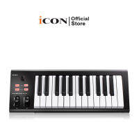 iCON iKeyboard 3Nano + Bundle Bitwig Software มิดี้คอนโทรลเลอร์ 25 Key MIDI Keyboard Controller รองรับ Mac , Windows