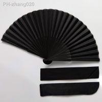 Vintage Hand Fan Folding Fans Dance Wedding Party Favor Black Chinese Dance Party Folding Fans Creative Gifts Chinese Style