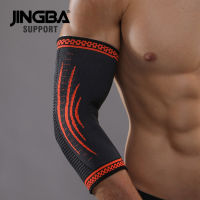 JINGBA SUPPORT 1PCS Compression Elastic Nylon Basketball Elbow brace support protector Volleyball Fitness Bandage Elbow pads