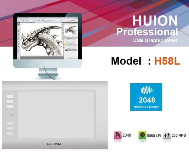 Bảng vẽ điện tử Huion H58L là một thiết bị tuyệt vời cho những người yêu thích nghệ thuật. Với H58L, bạn sẽ có trải nghiệm vẽ cực kỳ nhẹ nhàng và chính xác với bút cảm ứng đi kèm. Hãy thưởng thức hình ảnh liên quan đến bảng vẽ này để khám phá thêm nhiều tính năng tuyệt vời khác!