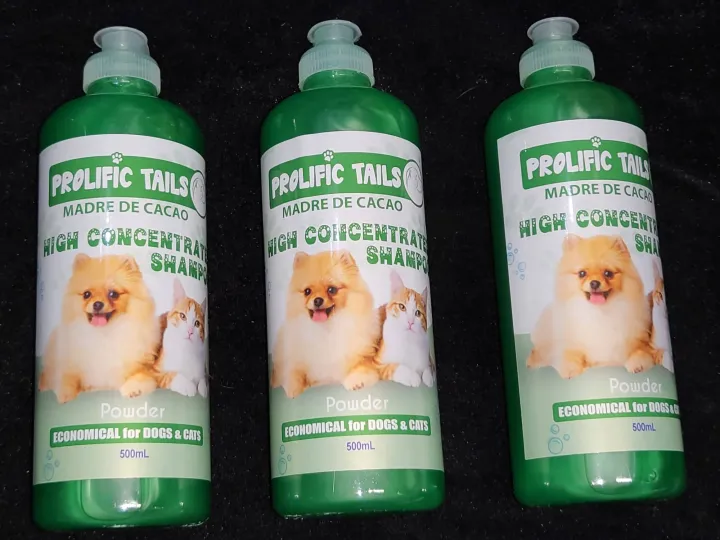 500ml. PROLIFIC TAILS MADRE DE CACAO DOG AND CAT ANTI TICKS,LICE AND