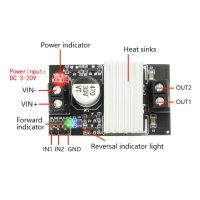 ‘；【=- 10A DC Motor Drive Module PWM Speed Regulation Dimming 3V-20V Low Voltage High Current