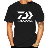 Daiwa Fishing Logo Mens Black T Shirt Size S M L Xl 2Xl 3Xl