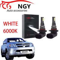 New หลอดไฟตัดหมอก LED 12V 6000K สีขาว สําหรับ TOYOTA HILUX VIGO 2005 2006 2007 2008 2 ชิ้น