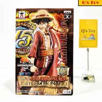 ลูฟี่ [มือ 1] DXF 15th ของแท้ - Monkey D. Luffy 15TH Animation Anniversary Edition DXF Vol.3 Banpresto Onepiece วันพีช