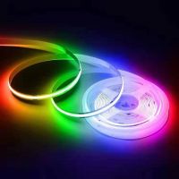 COB RGB LED Strip Light 12V 24V 786LEDs/M 10mm PCB 14W/M Flexible Lamp Tape For Indoor Decoration Lighting 0.5M 1M 2M 3M 4M 5M