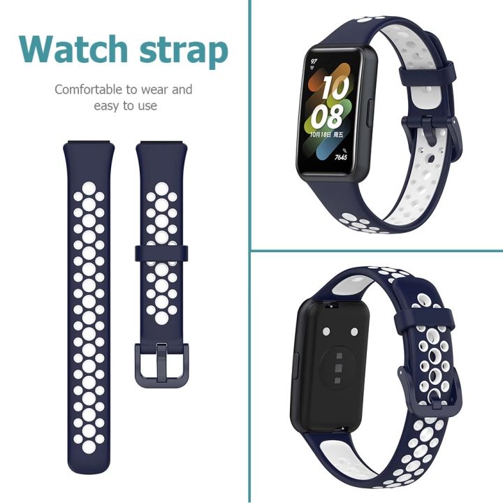 สาย-สำหรับ-huawei-band-7-สายนาฬิก-สายซิลิโคนสำหรับเล่นกีฬาสำหรับ-for-huawei-watch-band-7-สายซิลิโคน