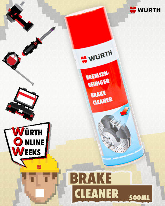 Wurth Brake Cleaner 500ml Lazada PH