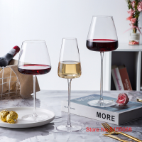 2 Pcs Sommelier Series Red Burdy Goblet Bordeaux Rouge Wine Glass Crystal Wedding Champagne Flute Party Sherry Cup Wineglass