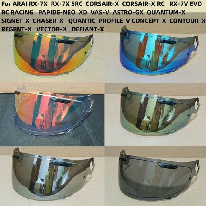 Visor For ARAI RX7X RX7X CORSAIRX RC RX7V RX7V PAPENEO XD VASV